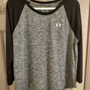 Women's Under Armour baseball tee